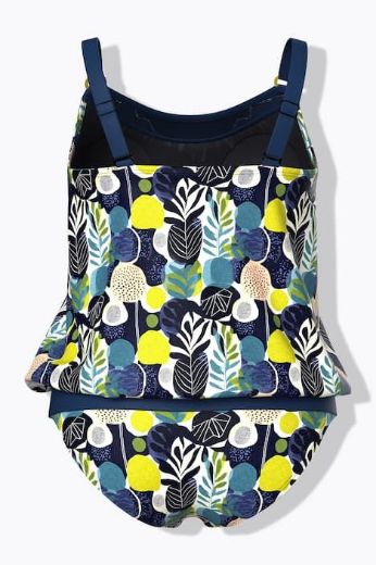 Moda za polnejše Kupaći kostim tankini plus velikost, xxl, Ulla Popken in Johann Popken (JP1880)