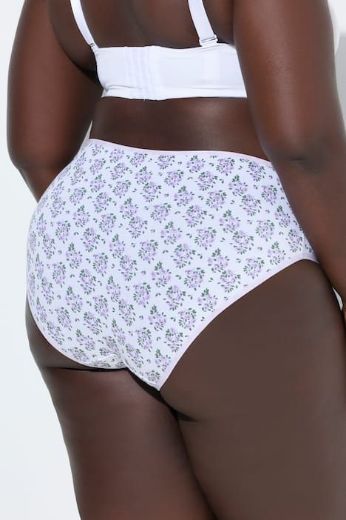 Moda za polnejše Gaćice midi 5 komada plus velikost, xxl, Ulla Popken in Johann Popken (JP1880)