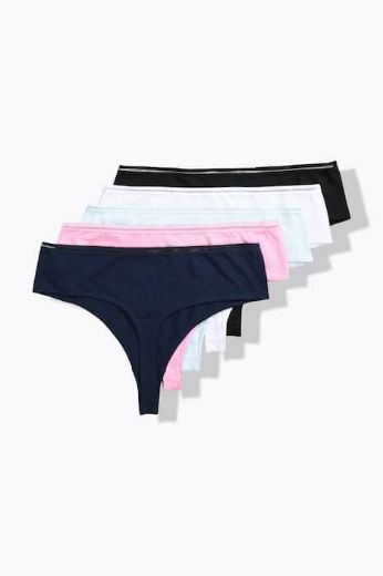 Moda za polnejše Gaćice tange 5 komada plus velikost, xxl, Ulla Popken in Johann Popken (JP1880)