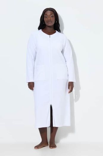 Moda za polnejše Bademantil s džepovima plus velikost, xxl, Ulla Popken in Johann Popken (JP1880)