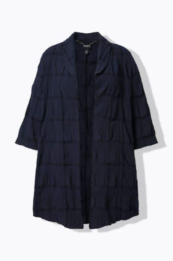 Moda za polnejše Jakna s 3/4 rukavima bez kopčanja plus velikost, xxl, Ulla Popken in Johann Popken (JP1880)