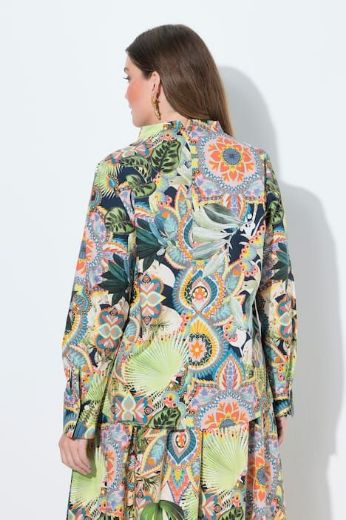 Moda za polnejše Bluza dugih rukava s printom plus velikost, xxl, Ulla Popken in Johann Popken (JP1880)