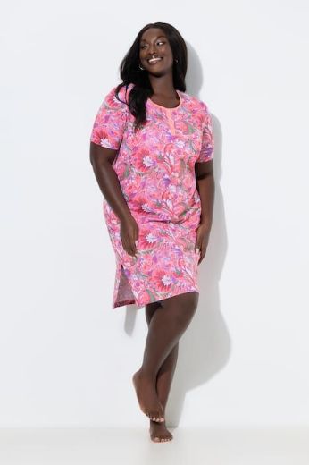 Moda za polnejše Spavaćica kratkih rukava 2 komada plus velikost, xxl, Ulla Popken in Johann Popken (JP1880)