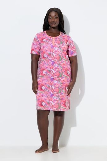 Moda za polnejše Spavaćica kratkih rukava 2 komada plus velikost, xxl, Ulla Popken in Johann Popken (JP1880)