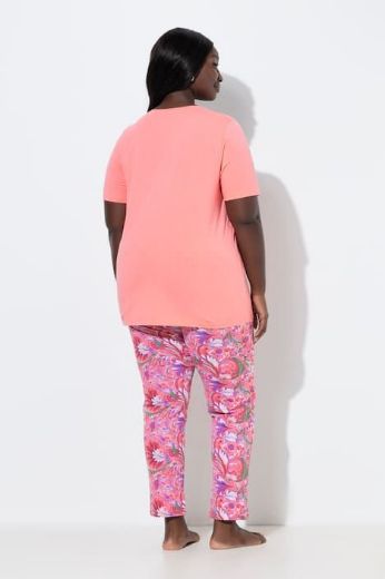 Moda za polnejše Pidžama kratkih rukava i dugih nogavica plus velikost, xxl, Ulla Popken in Johann Popken (JP1880)