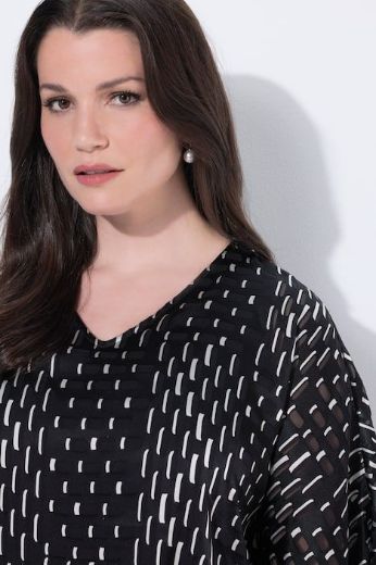 Moda za polnejše Majica kratkih rukava plus velikost, xxl, Ulla Popken in Johann Popken (JP1880)