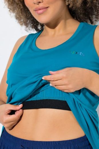 Moda za polnejše Majica bez rukava plus velikost, xxl, Ulla Popken in Johann Popken (JP1880)