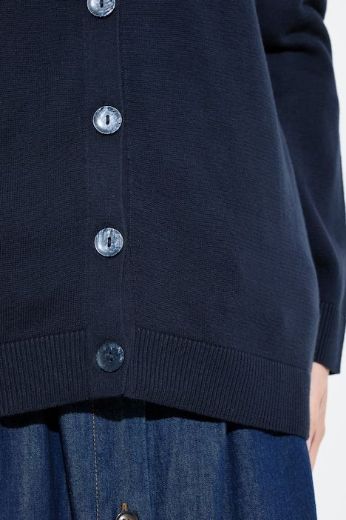 Moda za polnejše Kardigan od mješavine vune na kopčanje plus velikost, xxl, Ulla Popken in Johann Popken (JP1880)