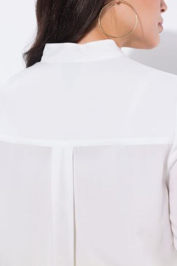 Moda za polnejše Bluza 3/4 rukava V ovratnika plus velikost, xxl, Ulla Popken in Johann Popken (JP1880)