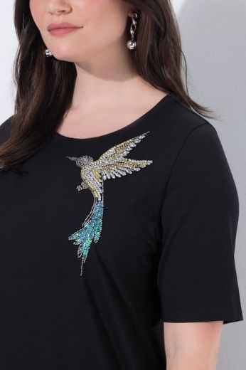 Moda za polnejše Majica kratkih rukava plus velikost, xxl, Ulla Popken in Johann Popken (JP1880)