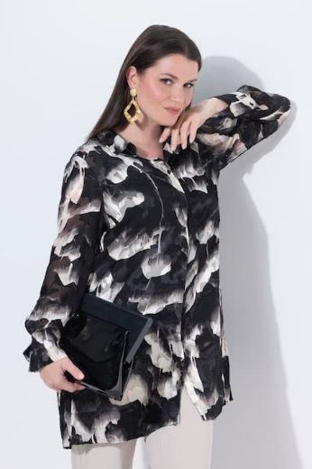 Moda za polnejše Bluza dugih rukava dužeg kroja plus velikost, xxl, Ulla Popken in Johann Popken (JP1880)