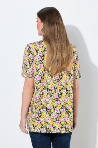 Moda za polnejše Majica kratkih rukava V ovratnika plus velikost, xxl, Ulla Popken in Johann Popken (JP1880)