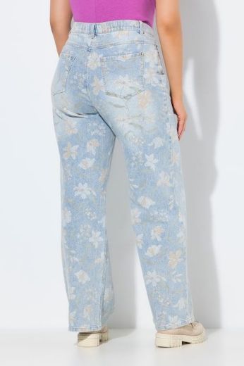 Moda za polnejše Traperice širokih nogavica plus velikost, xxl, Ulla Popken in Johann Popken (JP1880)