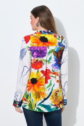 Moda za polnejše Košulja dugih rukava plus velikost, xxl, Ulla Popken in Johann Popken (JP1880)