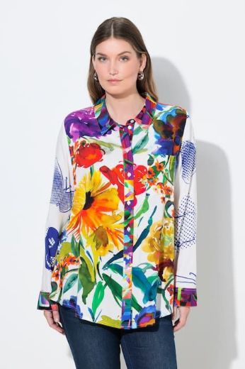 Moda za polnejše Košulja dugih rukava plus velikost, xxl, Ulla Popken in Johann Popken (JP1880)