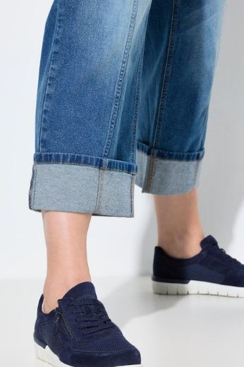 Moda za polnejše Traperice širokih ravnih nogavica plus velikost, xxl, Ulla Popken in Johann Popken (JP1880)