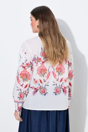 Moda za polnejše Tunika dugih rukava V ovratnika plus velikost, xxl, Ulla Popken in Johann Popken (JP1880)