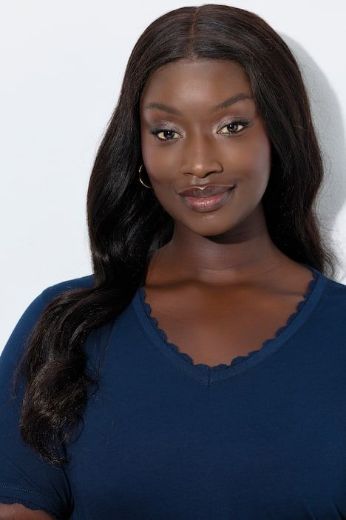 Moda za polnejše Spavaćica kratkih rukava plus velikost, xxl, Ulla Popken in Johann Popken (JP1880)