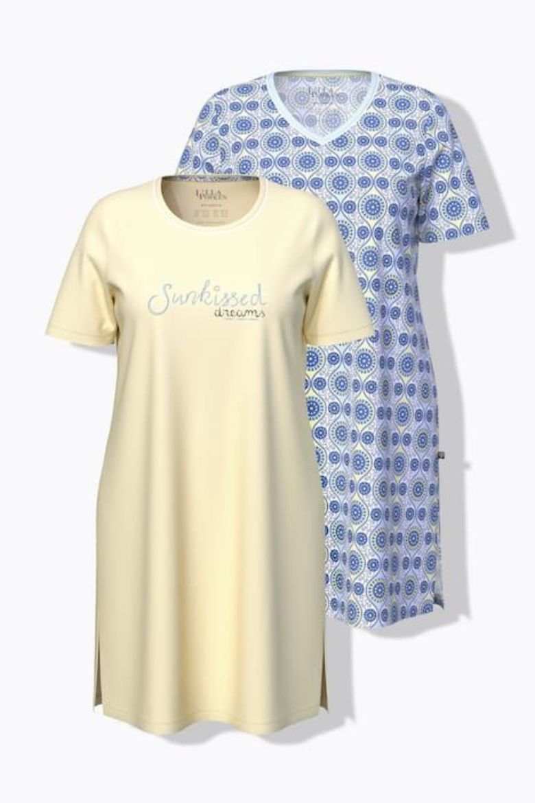 Moda za polnejše Spavaćica kratkih rukava 2 komada plus velikost, xxl, Ulla Popken in Johann Popken (JP1880)