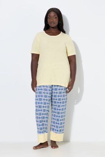 Moda za polnejše Pidžama kratkih rukava i dugih nogavica set od 3 djela plus velikost, xxl, Ulla Popken in Johann Popken (JP1880)