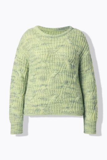 Moda za polnejše Pulover dugih rukava plus velikost, xxl, Ulla Popken in Johann Popken (JP1880)