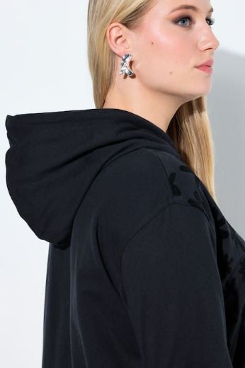 Moda za polnejše Majica dugih rukava s kapuljačom plus velikost, xxl, Ulla Popken in Johann Popken (JP1880)