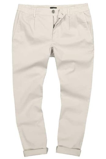 Moda za polnejše Hlače Chino ravnih nogavica plus velikost, xxl, Ulla Popken in Johann Popken (JP1880)