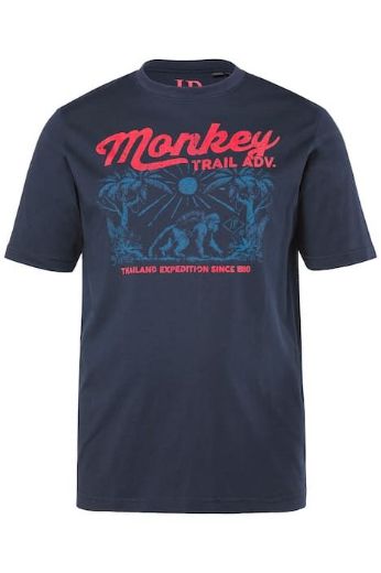 Moda za polnejše Majica kratkih rukava plus velikost, xxl, Ulla Popken in Johann Popken (JP1880)