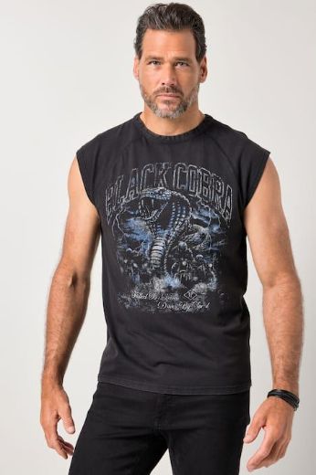 Moda za polnejše Majica bez rukava plus velikost, xxl, Ulla Popken in Johann Popken (JP1880)