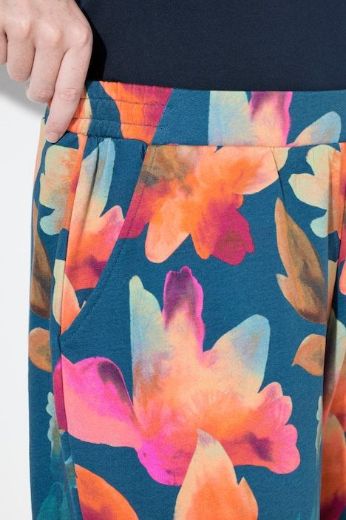 Moda za polnejše Hlače cvjetnog printa plus velikost, xxl, Ulla Popken in Johann Popken (JP1880)