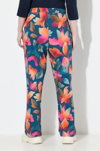 Moda za polnejše Hlače cvjetnog printa plus velikost, xxl, Ulla Popken in Johann Popken (JP1880)