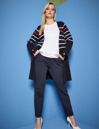 Hlače za polnejše ženske in moške, plus velikost Hlače xxl Ulla Popken in Johann Popken (JP1880)