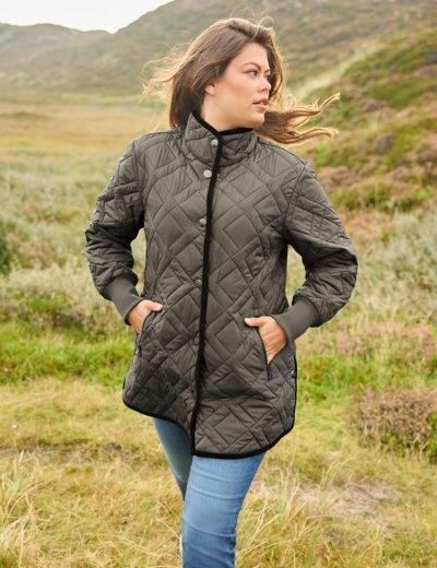 Jakne za polnejše ženske in moške, plus velikost Jakne xxl Ulla Popken in Johann Popken (JP1880)