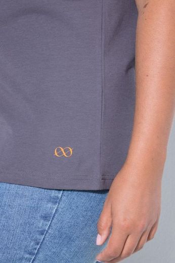 Moda za polnejše Majica sa v izrezom i kratkih rukava plus velikost, xxl, Ulla Popken in Johann Popken (JP1880)