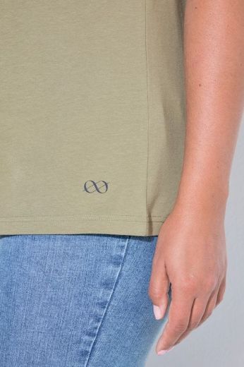 Moda za polnejše Majica sa v izrezom i kratkih rukava plus velikost, xxl, Ulla Popken in Johann Popken (JP1880)