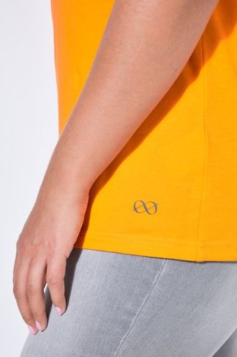 Moda za polnejše Majica sa v izrezom i kratkih rukava plus velikost, xxl, Ulla Popken in Johann Popken (JP1880)