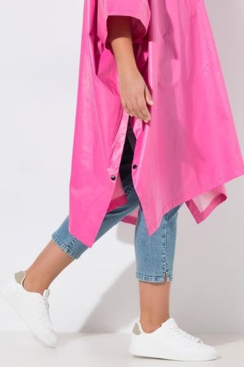 Moda za polnejše Kabanica kratkih rukava s kapuljačom plus velikost, xxl, Ulla Popken in Johann Popken (JP1880)