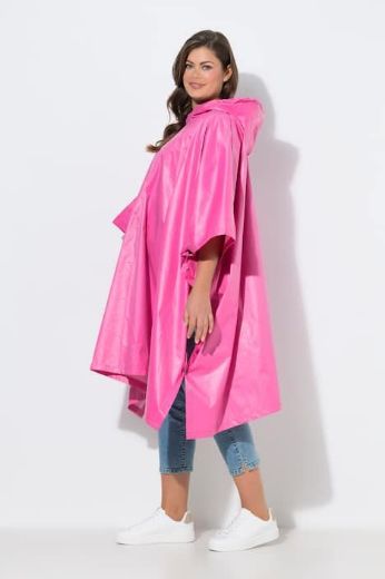 Moda za polnejše Kabanica kratkih rukava s kapuljačom plus velikost, xxl, Ulla Popken in Johann Popken (JP1880)