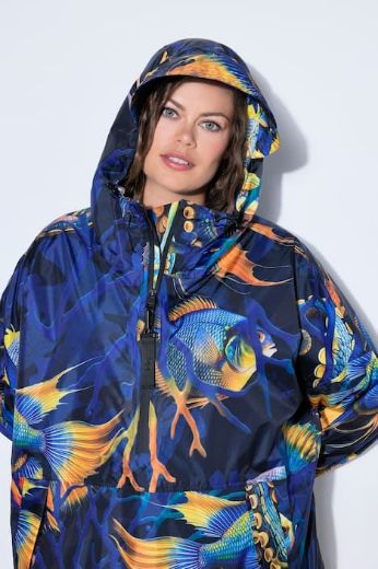 Moda za polnejše Kabanica dugih rukava s kapuljačom plus velikost, xxl, Ulla Popken in Johann Popken (JP1880)