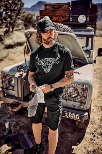 Moda za polnejše Majica kratkih rukava plus velikost, xxl, Ulla Popken in Johann Popken (JP1880)