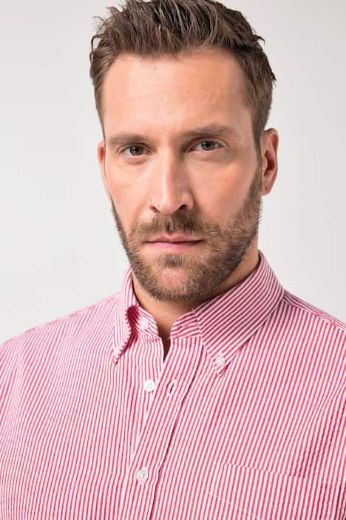 Moda za polnejše Košulja dugih rukava na pruge plus velikost, xxl, Ulla Popken in Johann Popken (JP1880)