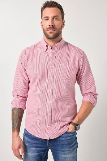 Moda za polnejše Košulja dugih rukava na pruge plus velikost, xxl, Ulla Popken in Johann Popken (JP1880)