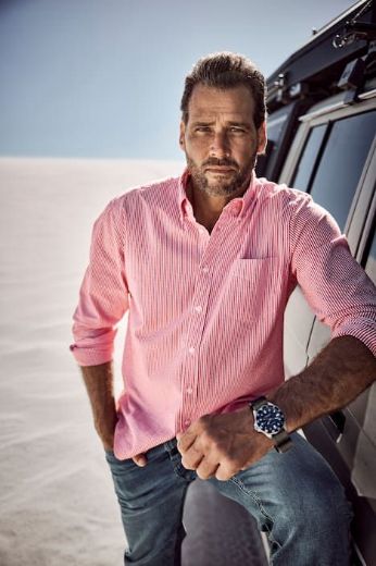 Moda za polnejše Košulja dugih rukava na pruge plus velikost, xxl, Ulla Popken in Johann Popken (JP1880)