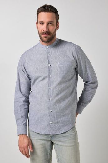 Moda za polnejše Košulja dugih rukava na pruge plus velikost, xxl, Ulla Popken in Johann Popken (JP1880)