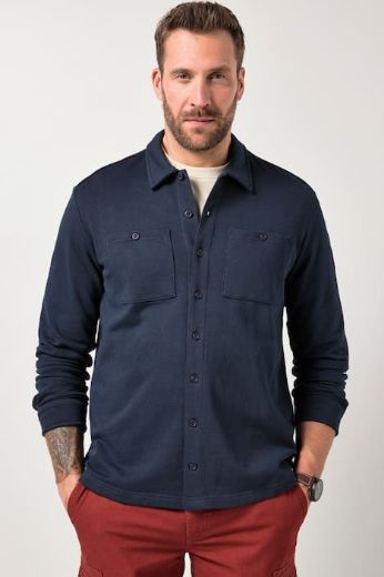 Moda za polnejše Košulja dugih rukava s džepovima plus velikost, xxl, Ulla Popken in Johann Popken (JP1880)