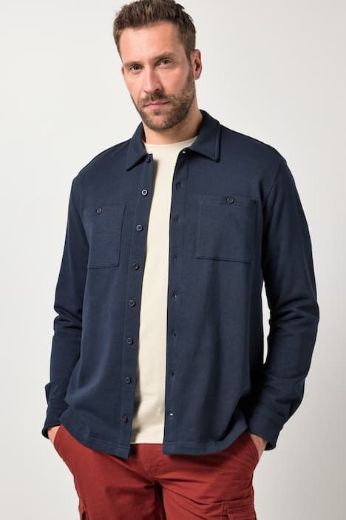 Moda za polnejše Košulja dugih rukava s džepovima plus velikost, xxl, Ulla Popken in Johann Popken (JP1880)