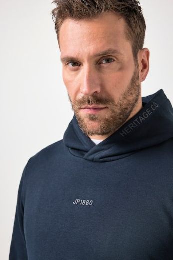 Moda za polnejše Majica dugih rukava s kapuljačom plus velikost, xxl, Ulla Popken in Johann Popken (JP1880)