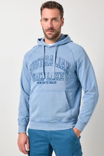 Moda za polnejše Majica dugih rukava s kapuljačom plus velikost, xxl, Ulla Popken in Johann Popken (JP1880)