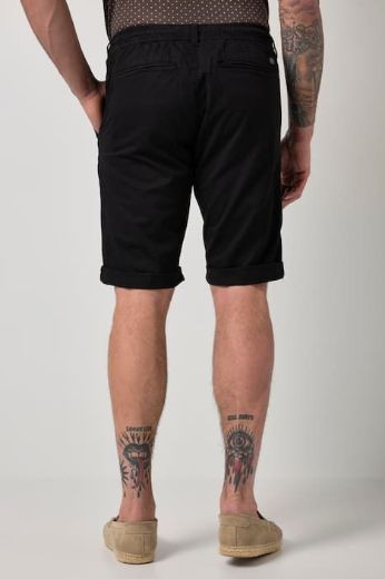 Moda za polnejše Bermude chino na vezanje plus velikost, xxl, Ulla Popken in Johann Popken (JP1880)