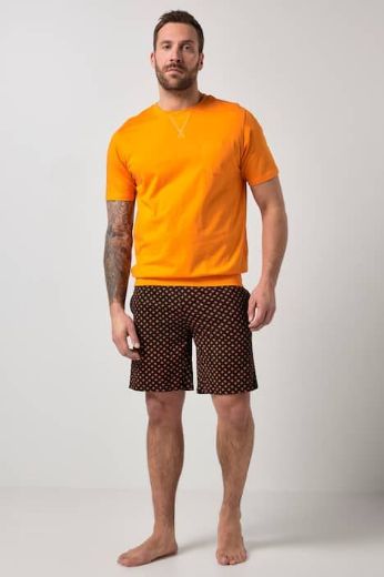 Moda za polnejše Pidžama kratkih rukava i kratkih nogavica plus velikost, xxl, Ulla Popken in Johann Popken (JP1880)